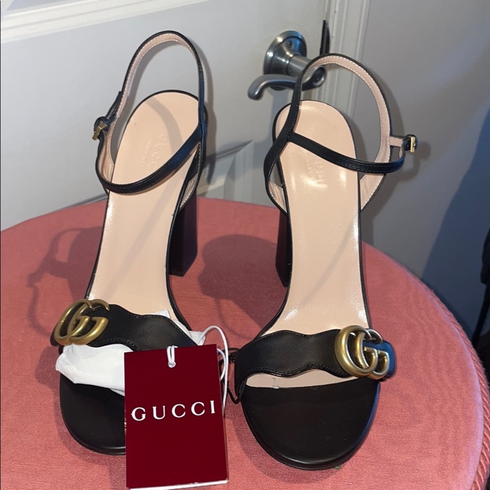 New Gucci Marmont GG sandals